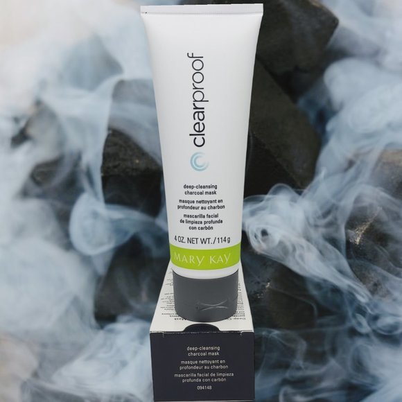 Clear Proof Deep-Cleansing Charcoal Mask - Mary Kay Mfg. 8-22 - Picture 1 of 4